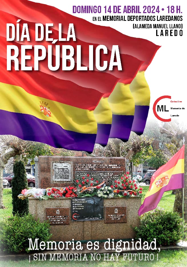 El Colectivo Memoria de Laredo conmemora el Día de la República