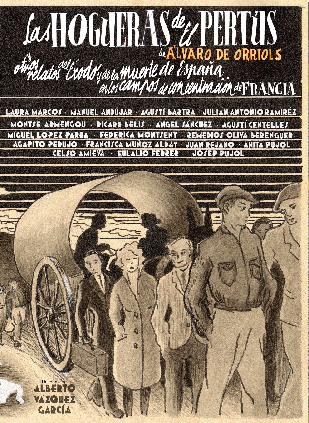 Presentación del libro-comic Las Hogueras de El Pertus