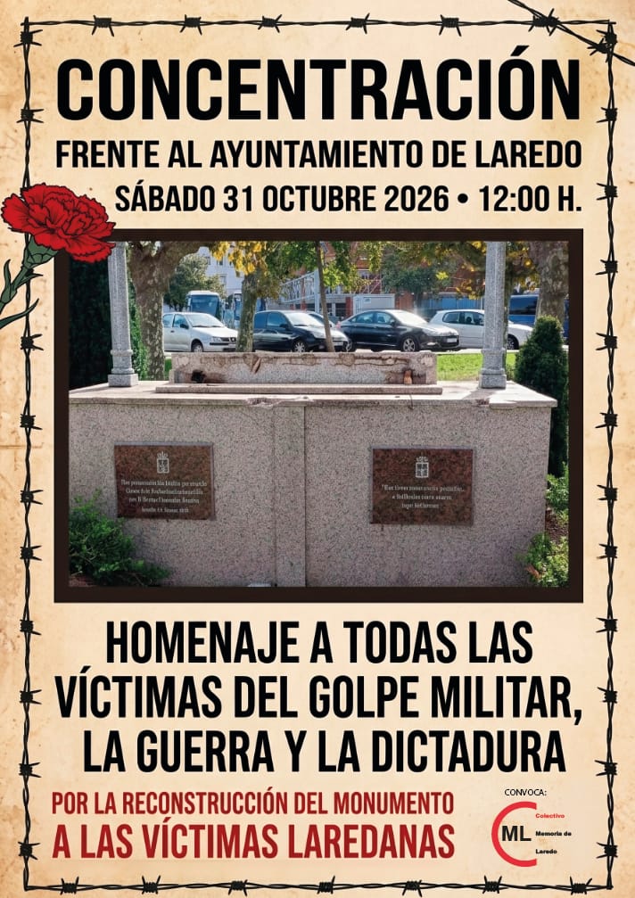 31 de Octubre: día de recuerdo y homenaje a las víctimas de la dictadura